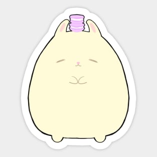 Macaron Bunny Sticker